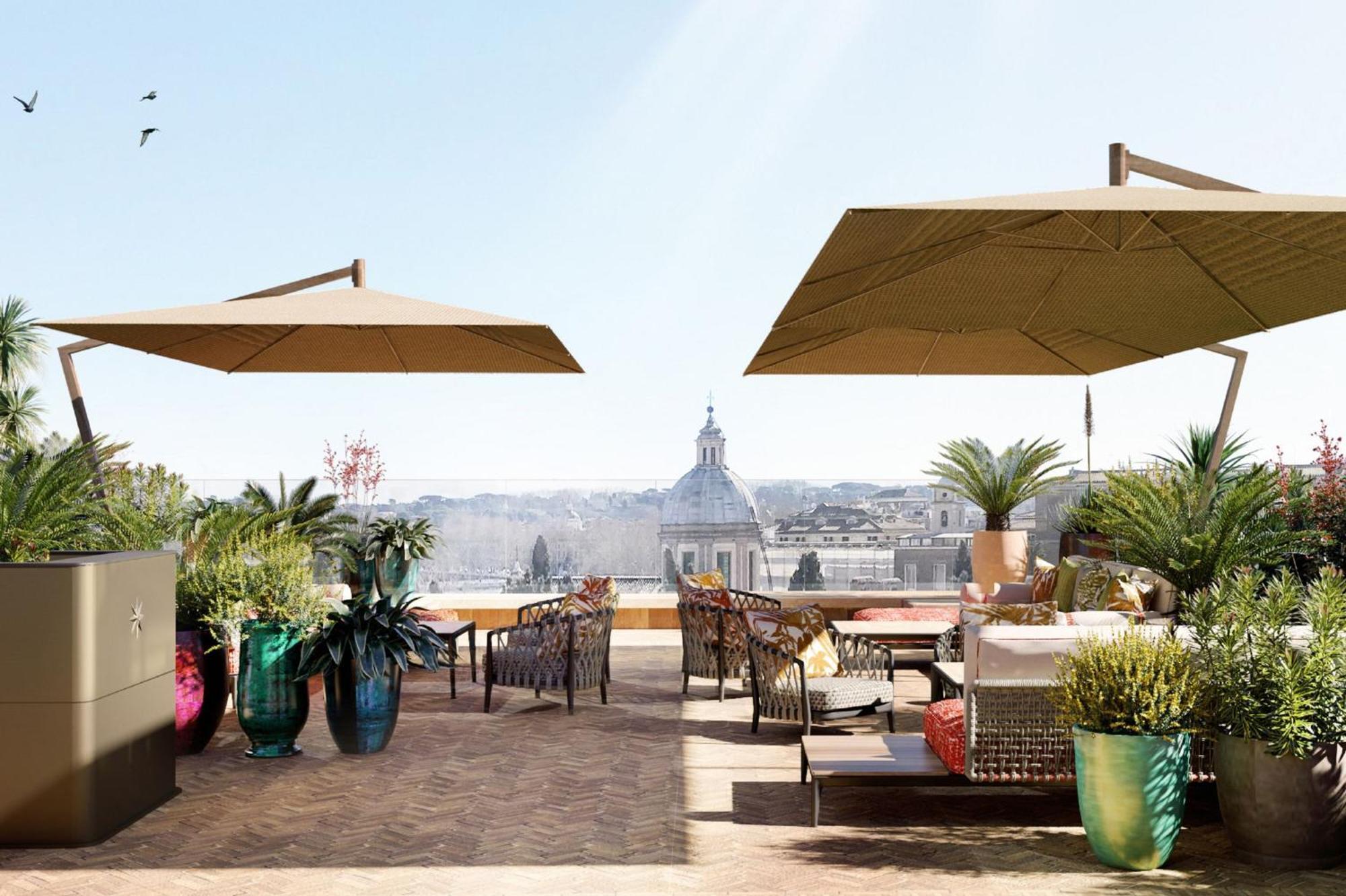 Bvlgari Hotel Roma Esterno foto